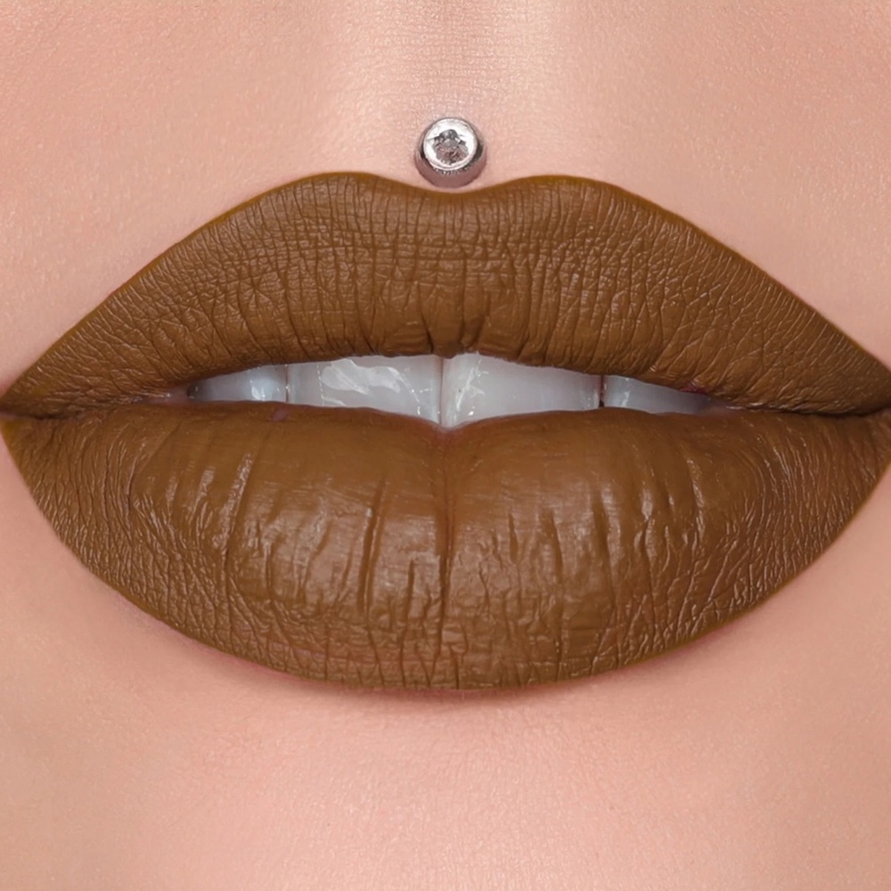 NEW Jeffree Star Cosmetics Velour Liquid Lipstick Deep Pockets True Brown Matte